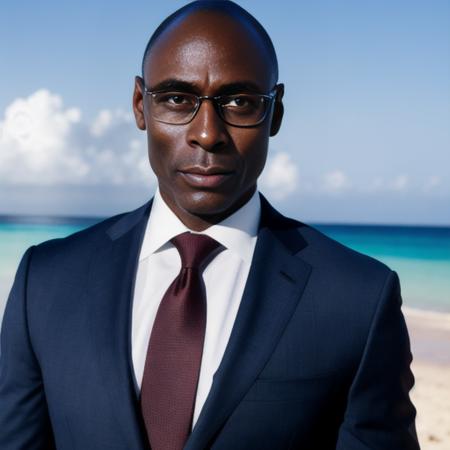hires photo of a man, FBI agent, background of plane crash on tropical island, detailed skin texture, cinematic lighting, depth of field, lancereddick, film grain <lora:lancereddick:1>