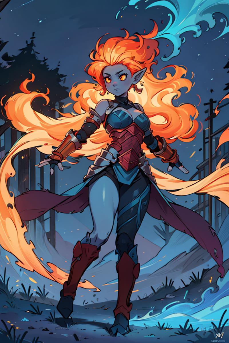 Fiery Hair (Concept) image by CitronLegacy