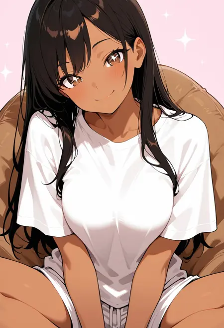 Brown Skin Anime girl