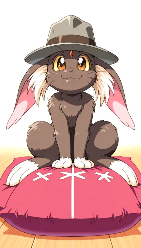 Ryou-Ohki(Tenchi Muyo) Humanoid and Cabbit- IL + Pony