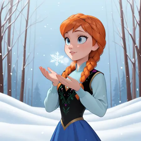 Anna [ Frozen ] [ PXL / illustrious ] by Leaf