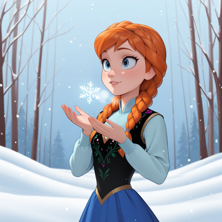 Anna [ Frozen ] [ PXL / illustrious ] by Leaf v1.0 : illustrious