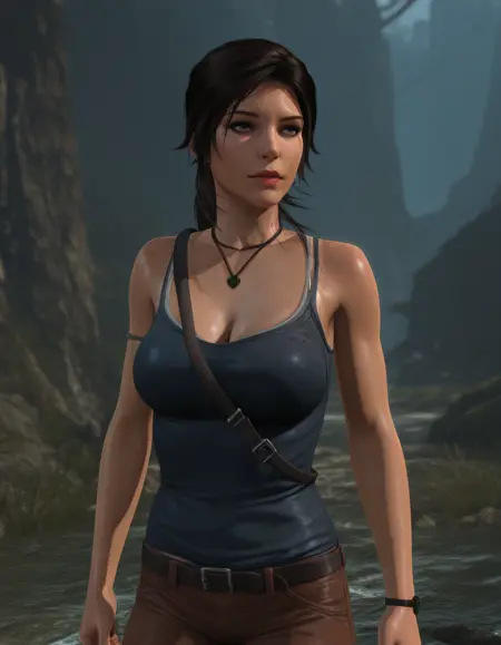 Lara Croft  (Tomb Raider- 2013) (Pony & Illus)