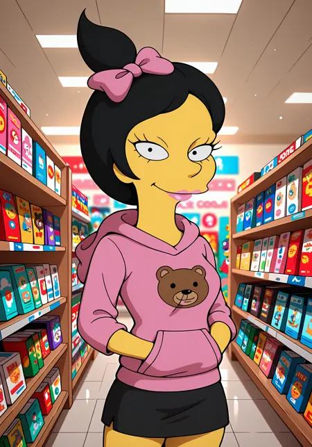 Kumiko Albertson  (née Nakamura) - The Simpsons