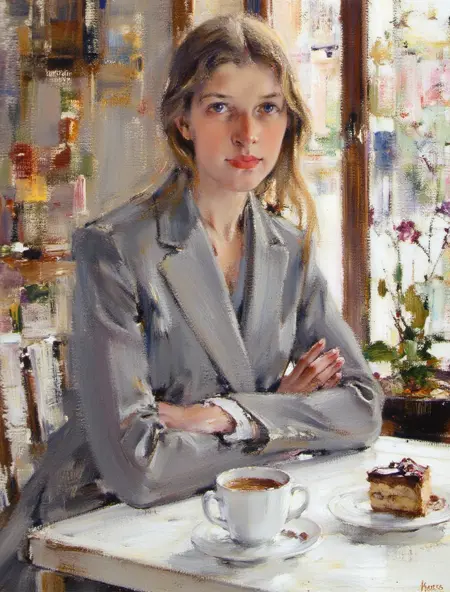 Fechin Oil Painting - 费欣油画 - FLUX