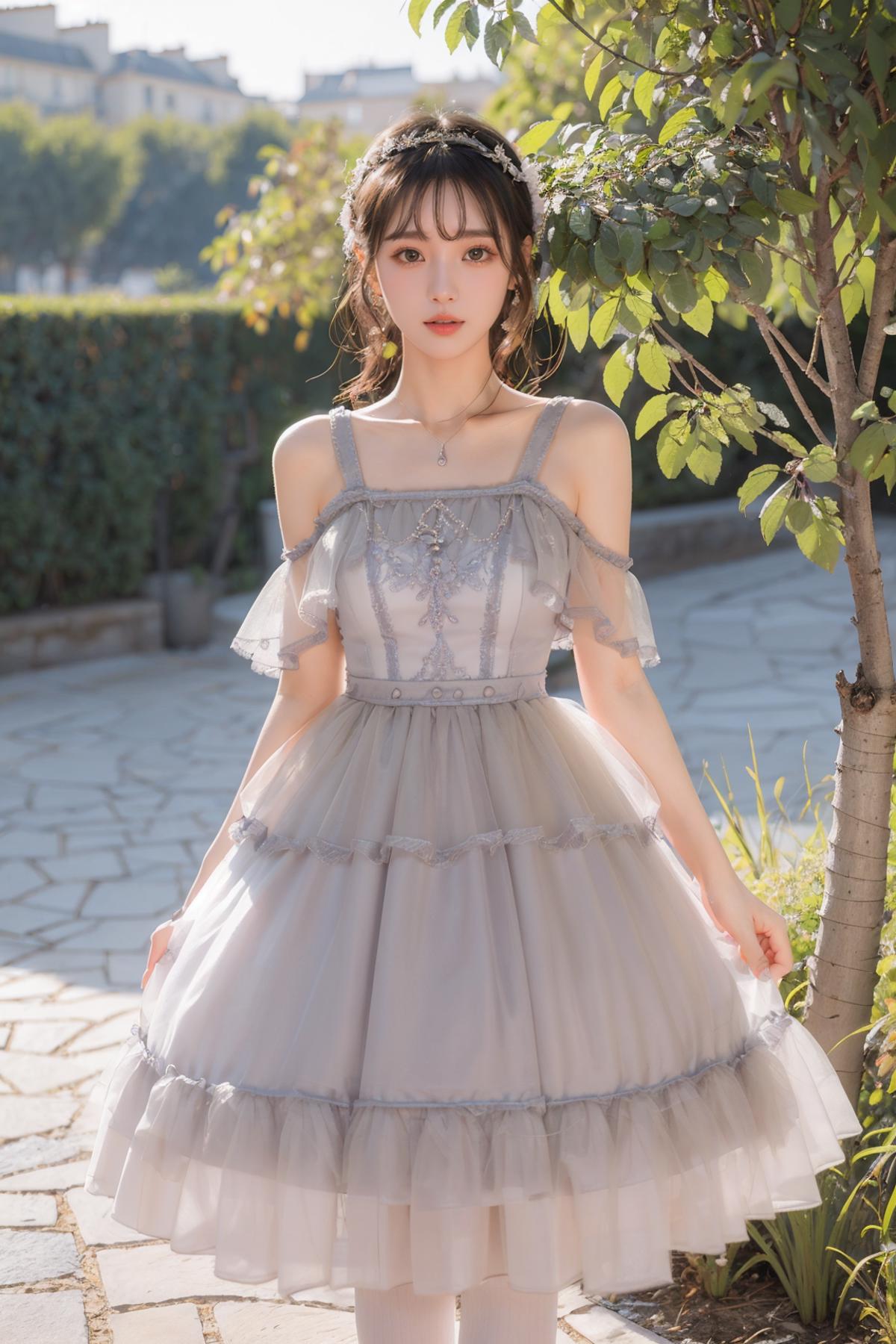 【去野餐】Dress No.13 Grey Dress image by pizzagirl