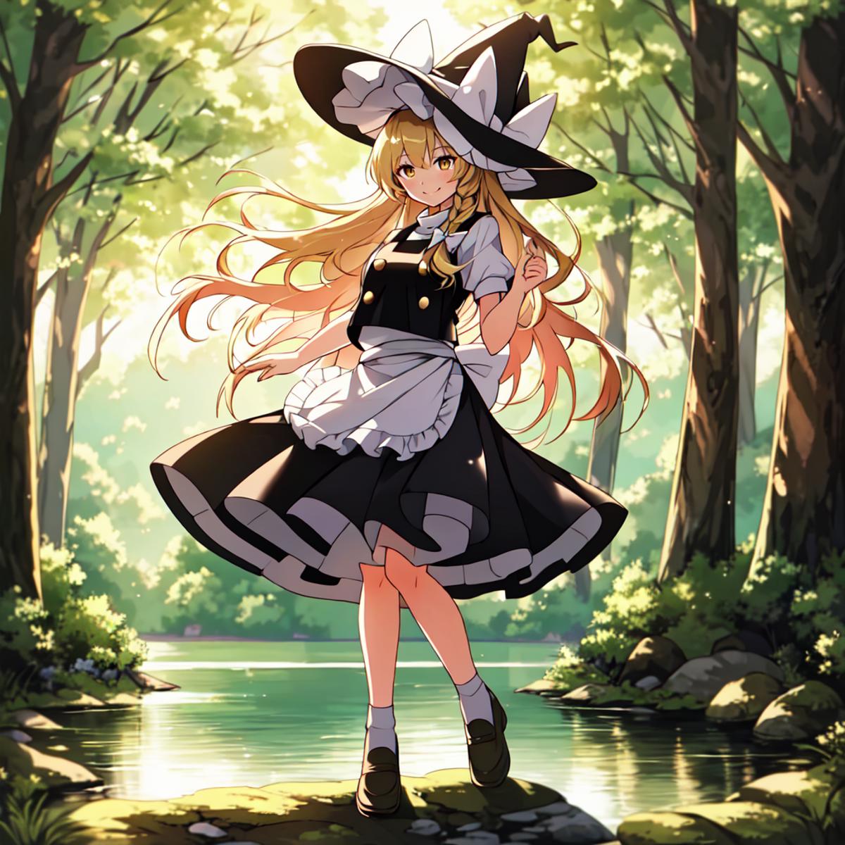 kirisame marisa (touhou) 雾雨魔理沙 东方project image by kriChris14