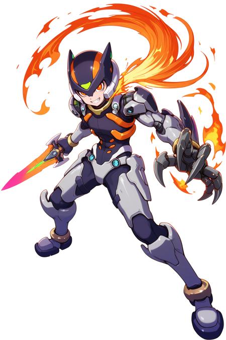 IL Megaman Zero Style Character Design v1.0