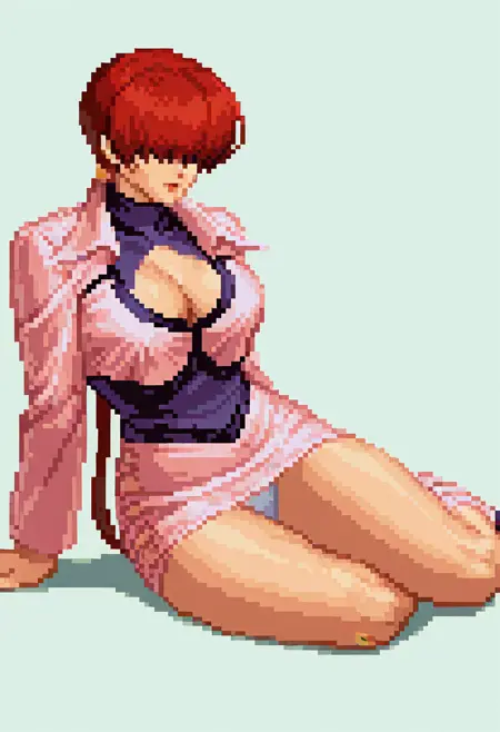 pixel art style (king of fighters & Breakers series)