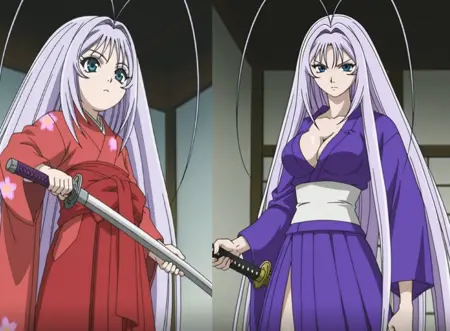 Maya Natsume (Adult& Chibi) (Illustrious) from Tengo Tenge