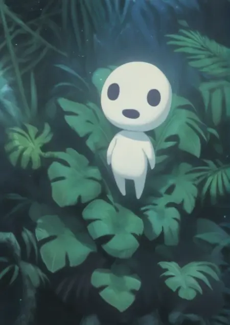 Kodama Tree Spirit - Princess Mononoke (1997)
