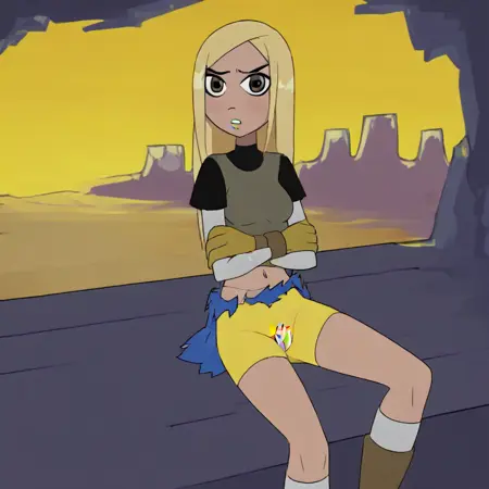 Terra  (8teen titans parody)