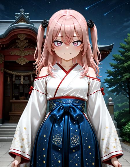 Celestial Shrine Maiden Outfit - Illu v1.0