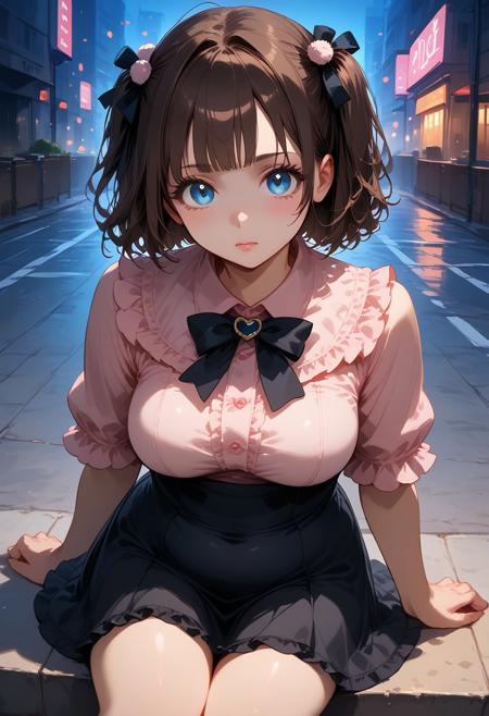 Jirai kei/Landmine fashion + hair and makeup V1