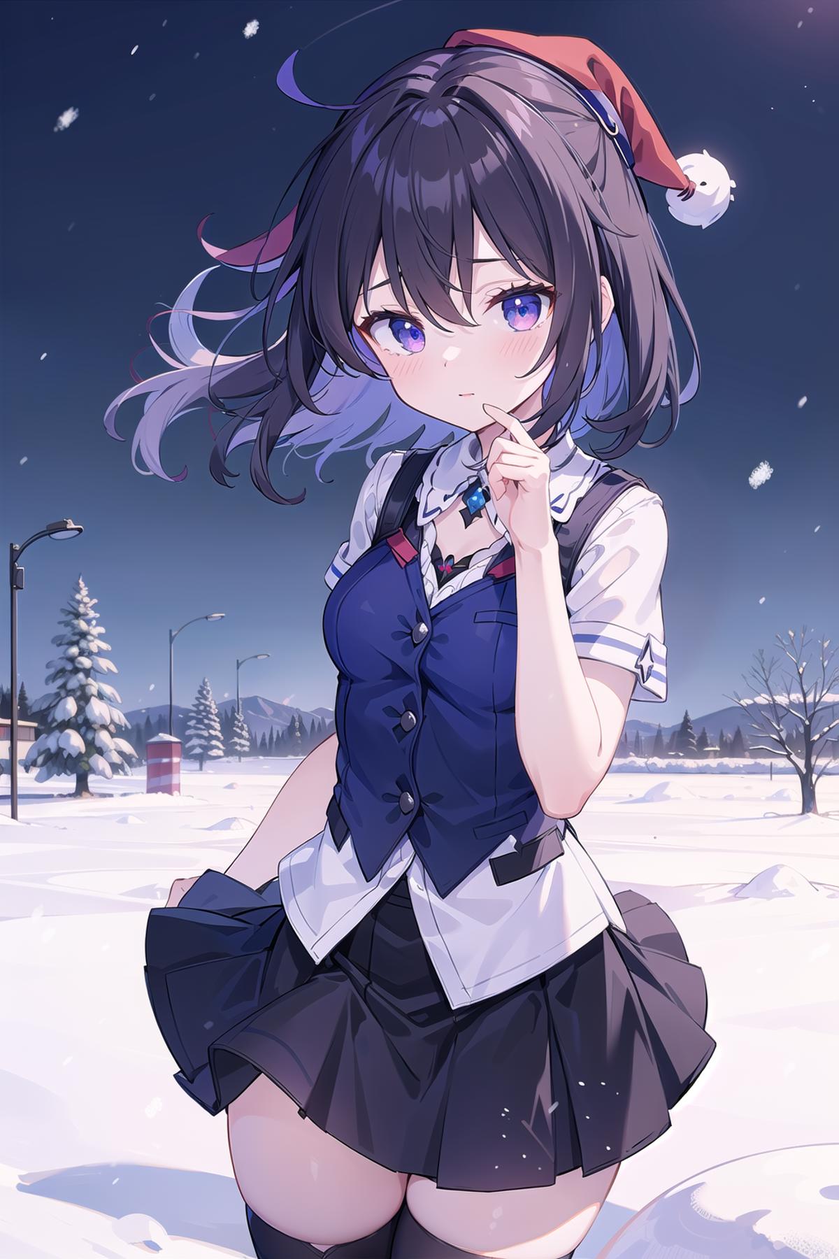 Seele Vollerei 希儿 - Azure Memories 绀海之忆服装 【崩坏3/Honkai Impact 3rd】 image by Kybalico