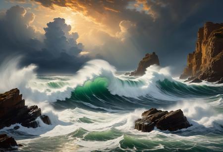 [(awe-inspiring and powerful, swirling vortex:1.30) ::0.40], (captivating scene:1.25), (vast maelstrom of turbulent waters), [deep blues and whites: tempestuous sea: 0.70], [celestial phenomenon: lone silhouette: 0.60], [crashing waves: rocky shore: 0.50], awe-inspiring scale, mysterious allure, hint of danger
[(ethereal and classical, artistic masterpiece:1.25) ::0.35], (captivating scene:1.30), (inspired by Anne Brigman, Nicolaes van Verendael, Franz Xaver Winterhalter), [ethereal beauty: classical style: 0.60], [detailed compositions: artistic fusion: 0.50], timeless elegance, romantic interpretation, classical charm