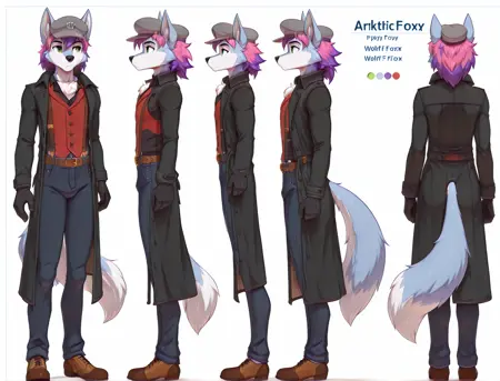Arktic Foxx ( My Very FIRST OC )