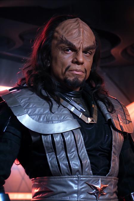 klingon forehead ridge thick eyebrows dark skin