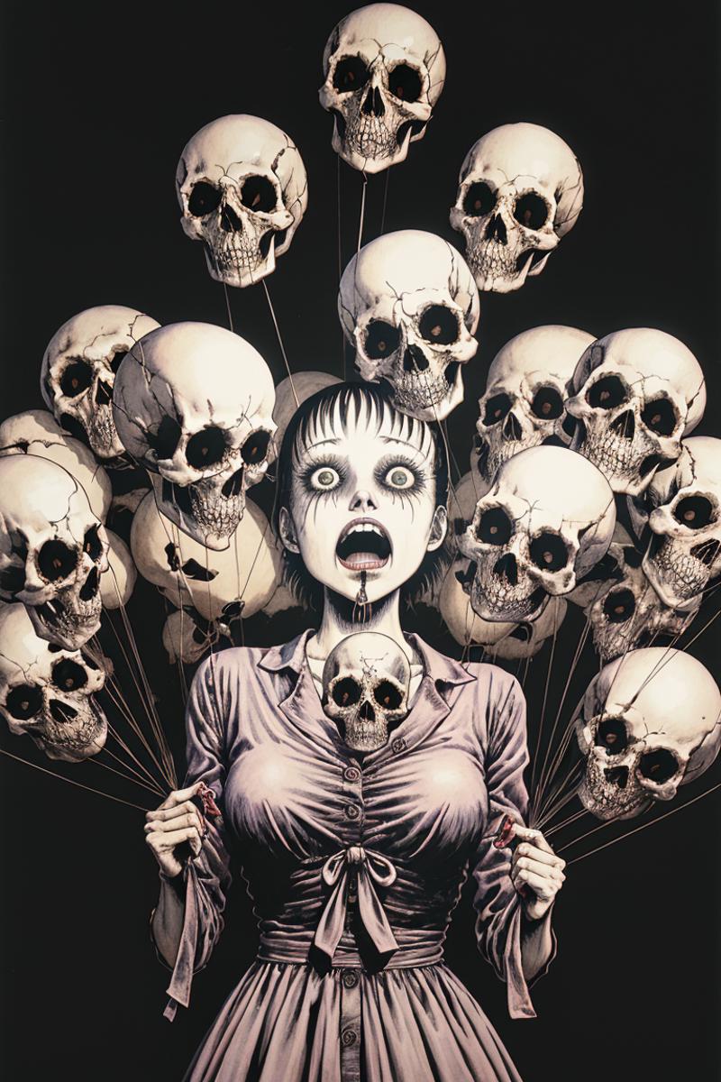 [Nightmare Series] by Junji Ito - LoRA Style image by SEVUNX