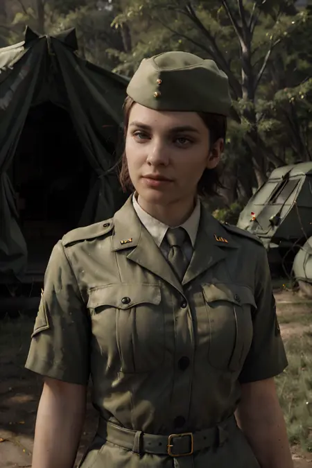 Quartermaster Green (Call of Duty : Wold War II)