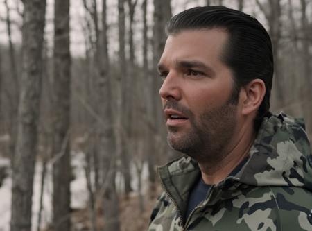 <lora:Donald Trump Jr. -(Trigger is Donjr Person):1> film still off donaldtrumpjr person in a unique situation ( A land where nothing makes sense and everything is out of place). Highly detailed photography. Volumetric lighting.