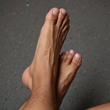 REALISTIC MALE FEET FLUX