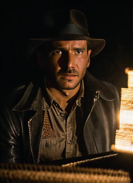 RAW photo, sksman, (high detailed skin:1.2), 8k uhd, dslr, soft lighting, high quality, film grain, Fujifilm XT3, <lyco:Indiana Jones:1.2>