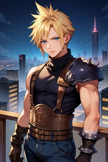 Cloud Strife/クラウド・ストライフ (Final Fantasy VII) SDXL