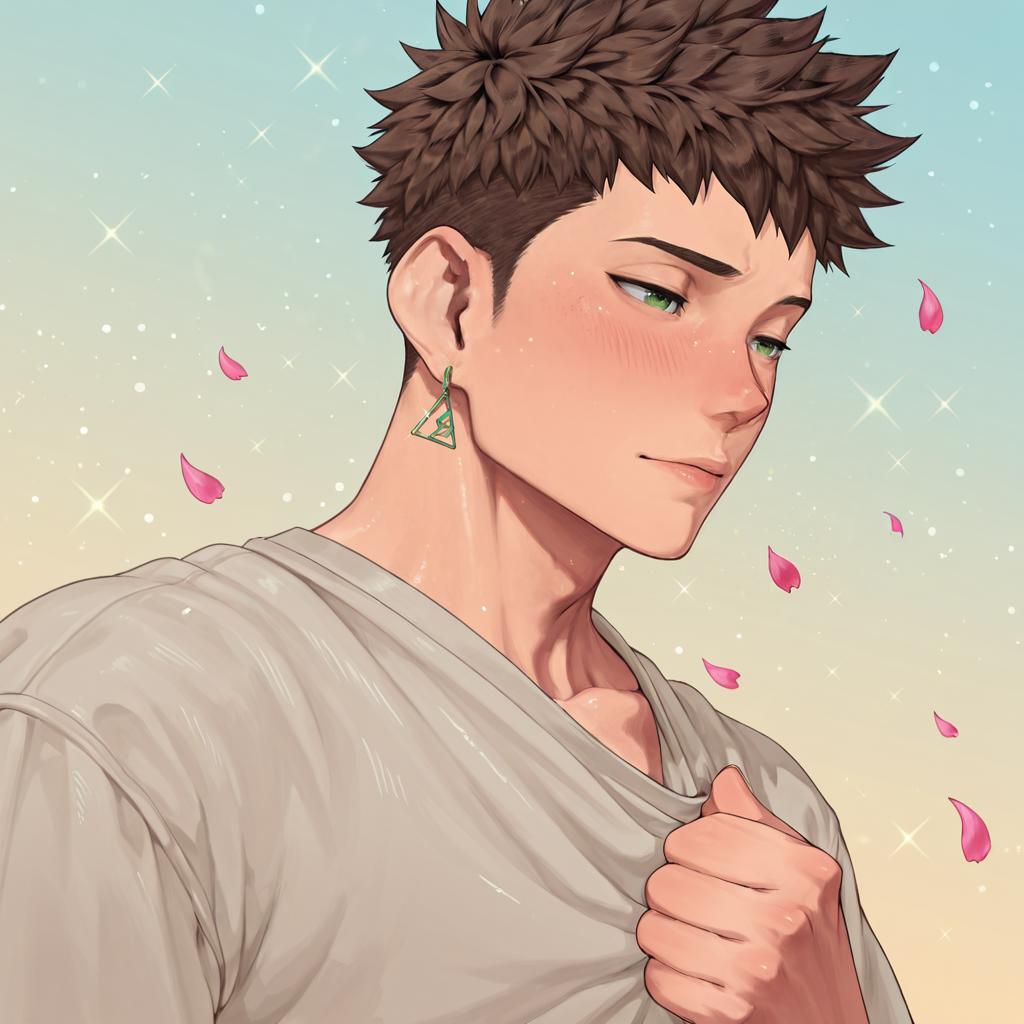 ✨ Meet Cale… The Shy Boy Next Door! (Unreleased OC) 👀🦊