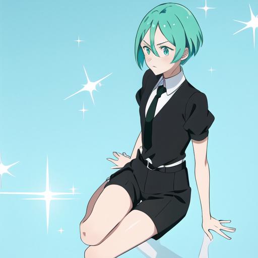Phosphophyllite from Land of the Lustrous (Houseki no Kuni) image by TESTICLELESS