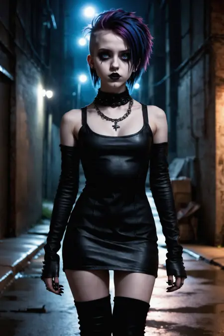 Raven - Goth Character