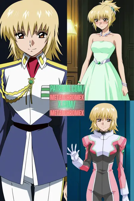 Cagalli Yula Athha (Mobile Suit Gundam SEED) - Commission!