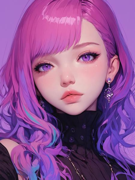 score_9, score_8_up, score_7_up, source_anime, 1girl, ultra detailed, young, 18 yo, solo,pensive, purple eyes, split-color hair, Looking down, selfie,
,( hyperrealism anime art style | realism anime art style | anime art style ),Bisque scheme, anime and manga, anime image, female persona, anime art, featured on cg society, perfect Horror anime,
close_up face,
<lora:Omega_girl_portrait-000019:1>,
