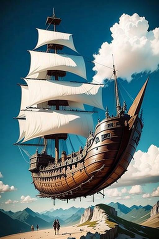 Flying Ship image by the_dyslexic_one582