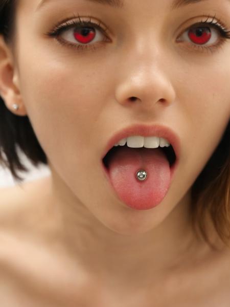 tongue piercing