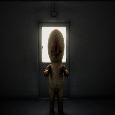 Pixilart - SCP 173 (A.K.A. Peanut) by LaylaWasHere23