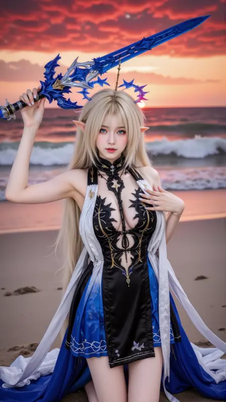 [Realistic] Cartethyia<Wuthering Waves>Cosplay(official/doujin) costume