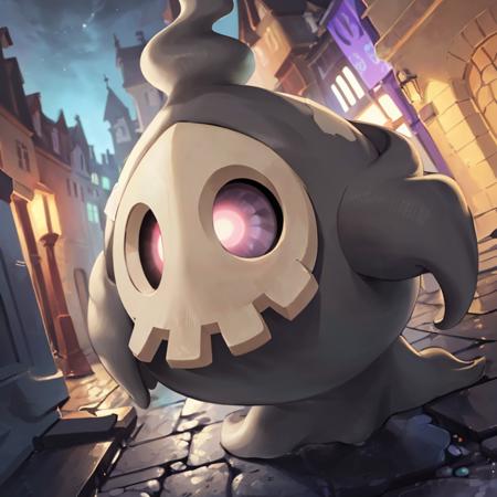 Duskull_Pokemon, no humans, pokemon \(creature\),