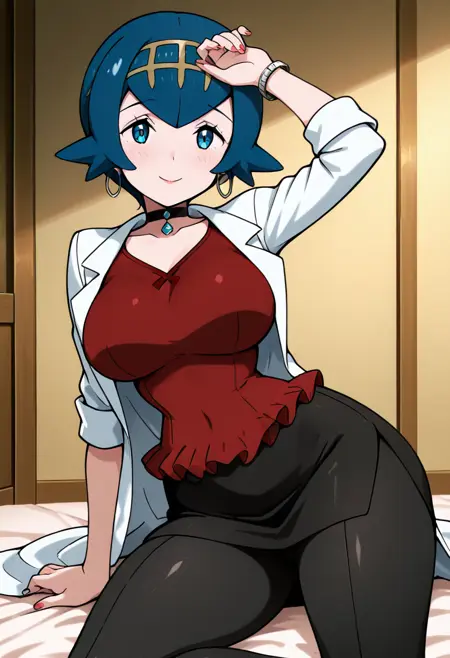 OleLana: Lana x Oleana (Pokemon) (Citron OC) [Illustrious]