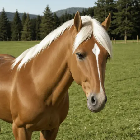 Animal – Haflinger horse (for Illustrious)