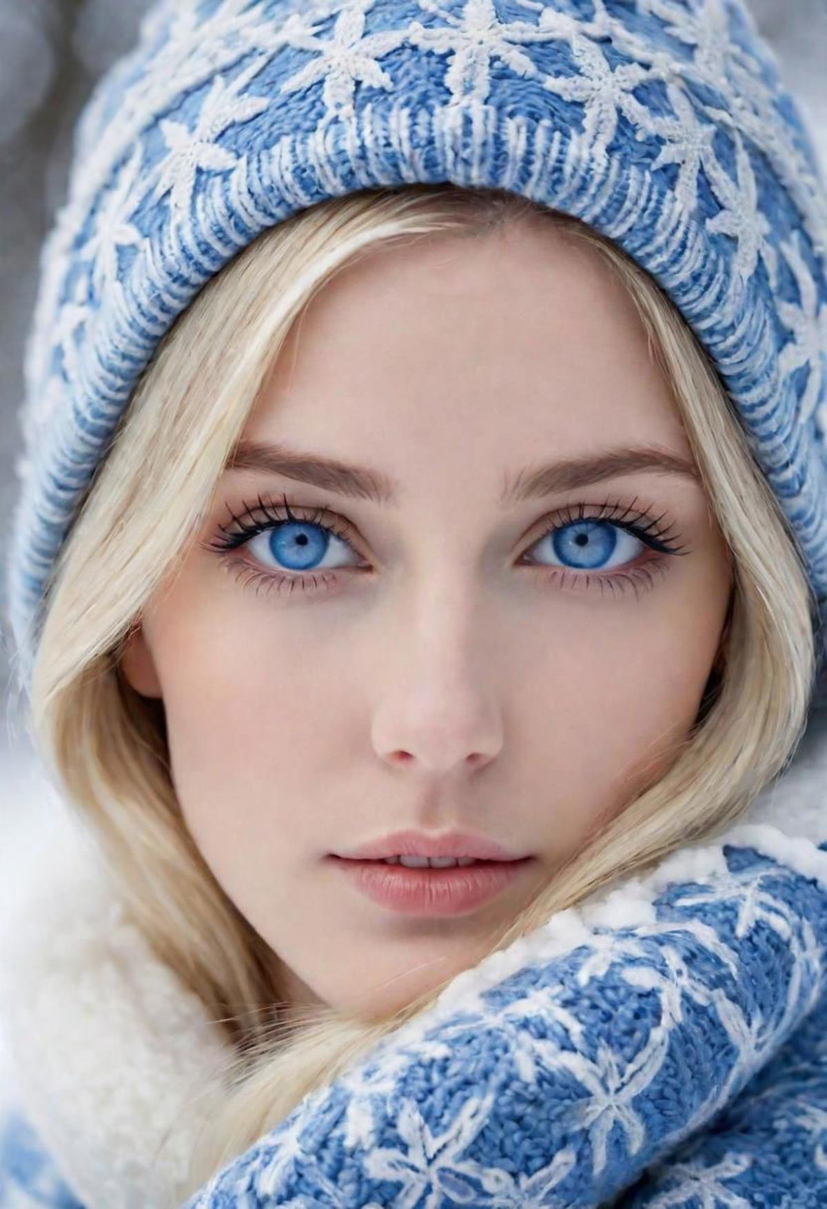 Bright blue eyes - sliders / ntcai.xyz image by SnapMind