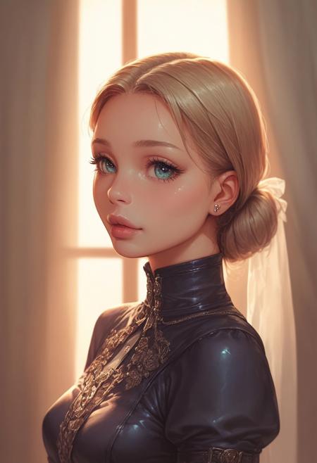Score_9_up, Score_8_up, Score_7_up, (Masterpiece, Best_Quality, Highest_Resolution, (Skindentation), Extremely_Detailed, Detailed_eyes, Depth_of_field),
Cute pornstar, Glossy lips, Silky long and straight hair, Cute face , Revealing cute dress