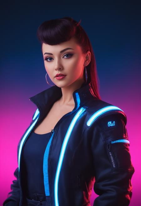 Astral Aura, , astral, colorful aura, vibrant energy, Adorable 3D Character, , 3D render, adorable character, 3D art, professional 3d model  . octane render, highly detailed, volumetric, dramatic lighting, retro cyberpunk  . 80's inspired, synthwave, neon, vibrant, detailed, retro futurism