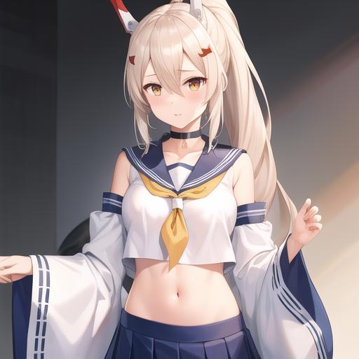 绫波-碧蓝航线（Ayanami-Azur Lane） image by King_Dong