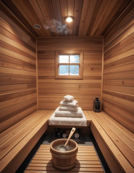 traditional Finnish sauna pony v1.0