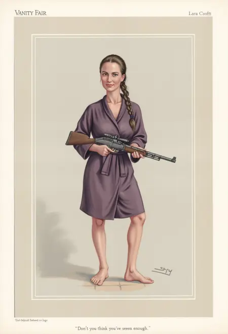 SPY - The Vanity Fair Caricature of Leslie Ward