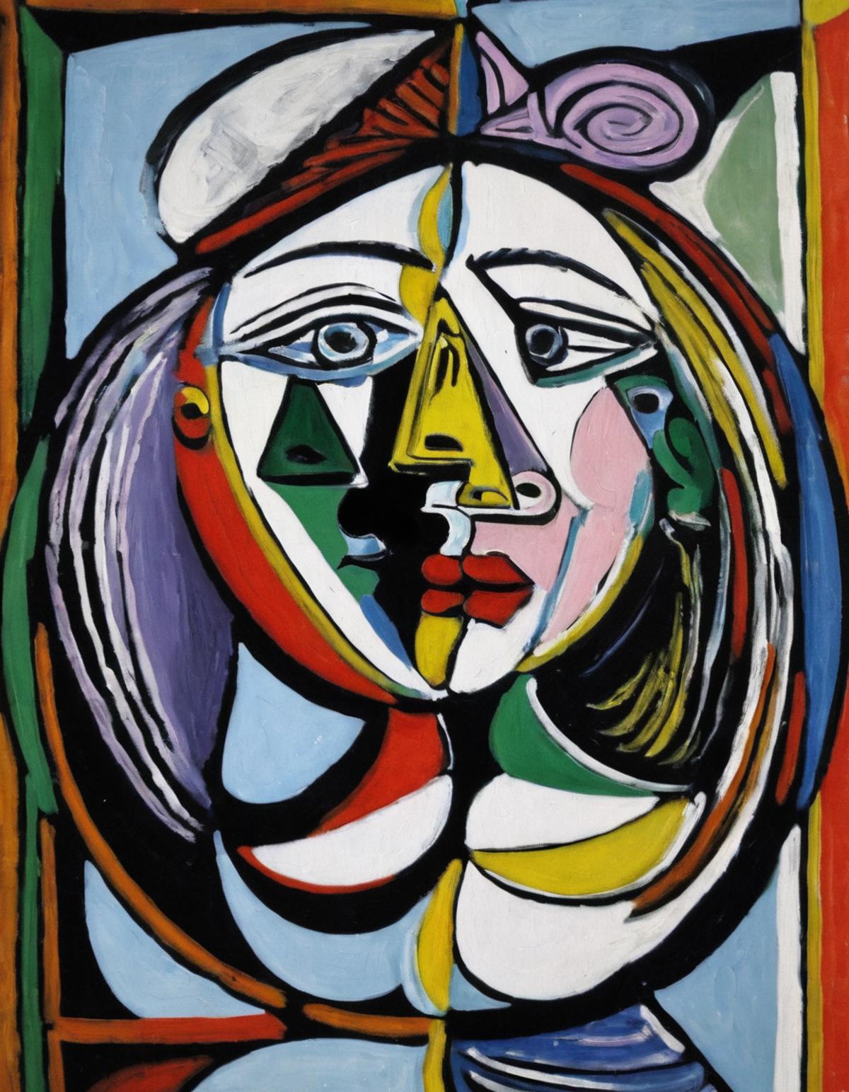 Pablo Picasso SDXL 1.0 art style LoRA image by getphat