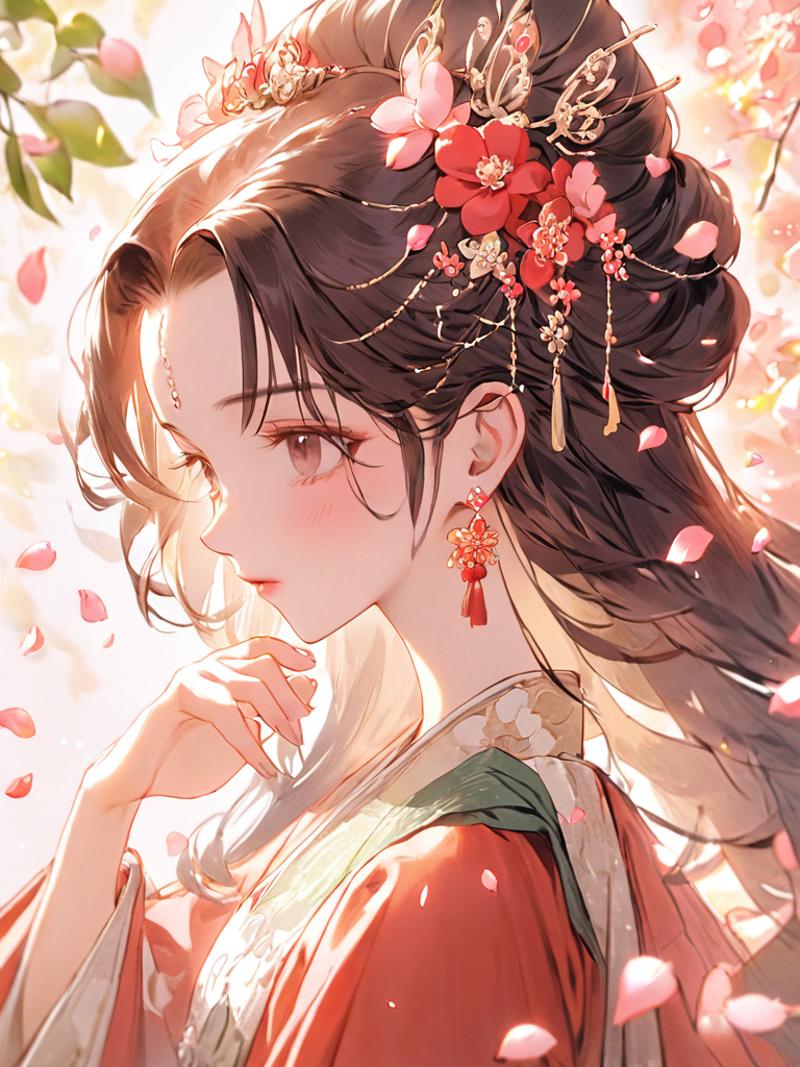 国风少女系列  Traditional Chinese-style girl image by Chenkin