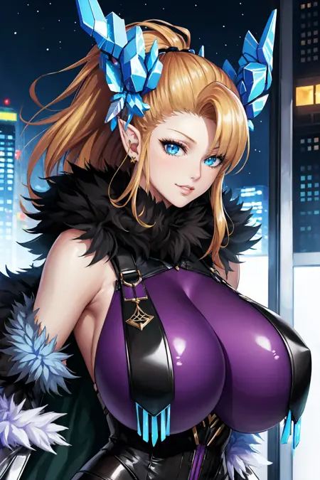 Ragnarok Sinmara/ラグナロク殿＝シンモラ (Taimanin RPGX) LoRA [SD 1.5]