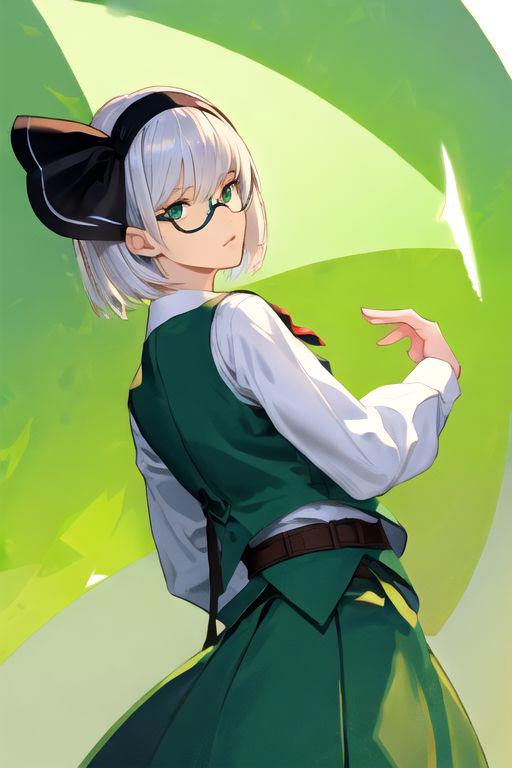 konpaku youmu (touhou) 魂魄妖梦 东方project image by TK31